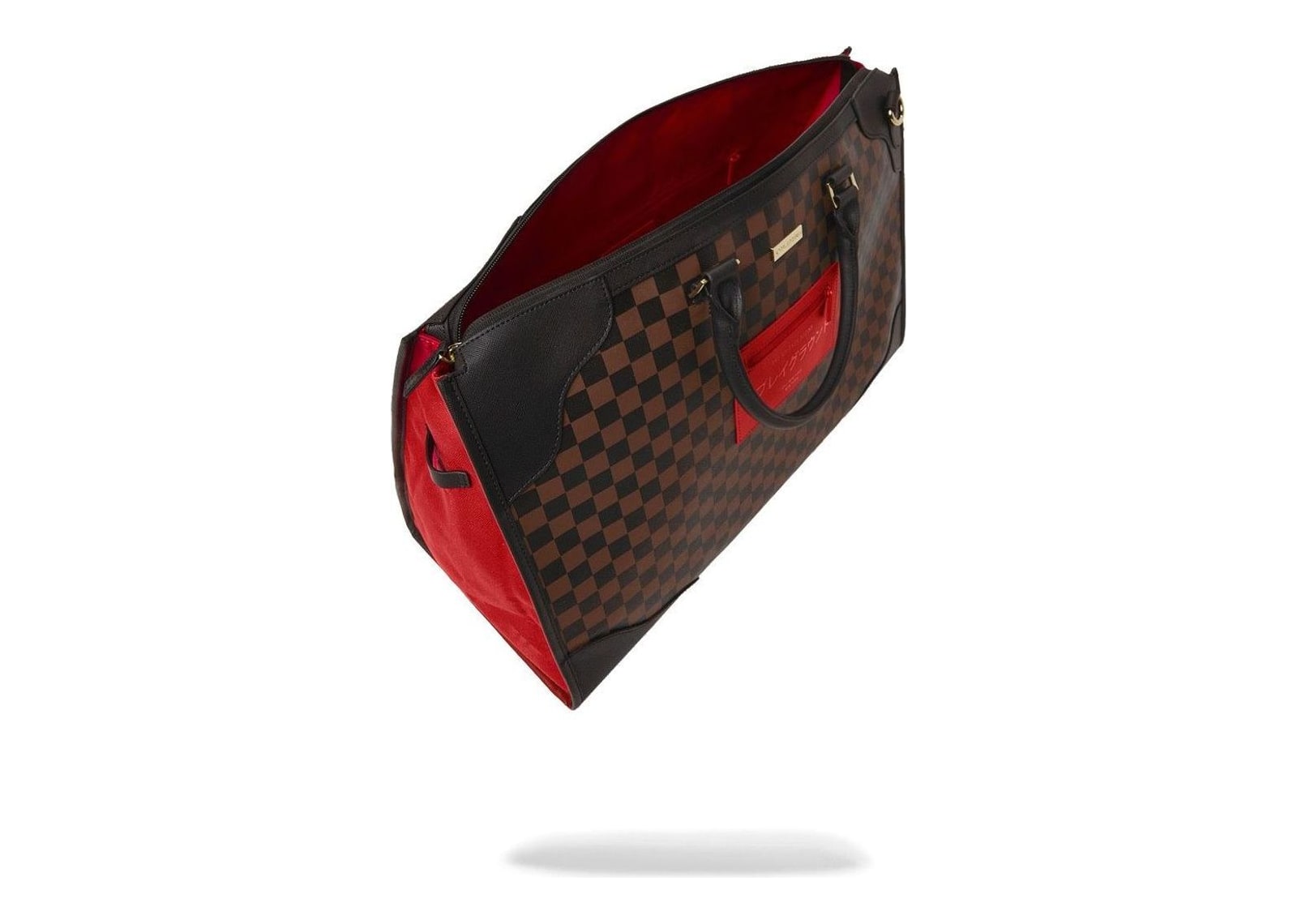 Sprayground Red Redemption Pyramid Duffle Red - görsel 9