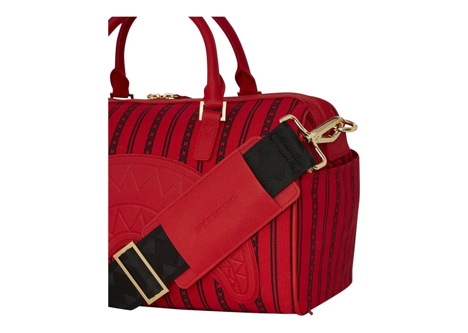 Sprayground Reverse Sip 2.0 Duffle Red - görsel 5