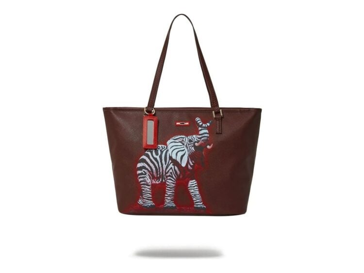 Sprayground Ron English 24 Elephant Tote Multicolor
