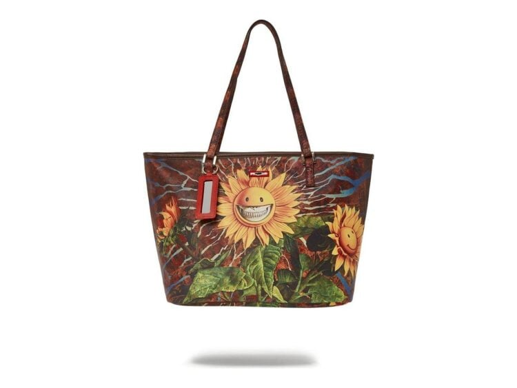 Sprayground Ron English Sunflower Tote Orange