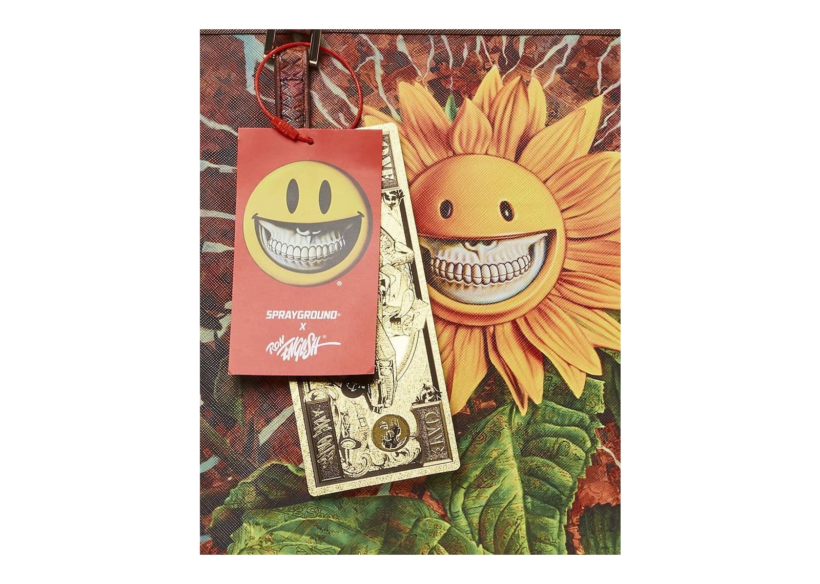 Sprayground Ron English Sunflower Tote Orange - görsel 7