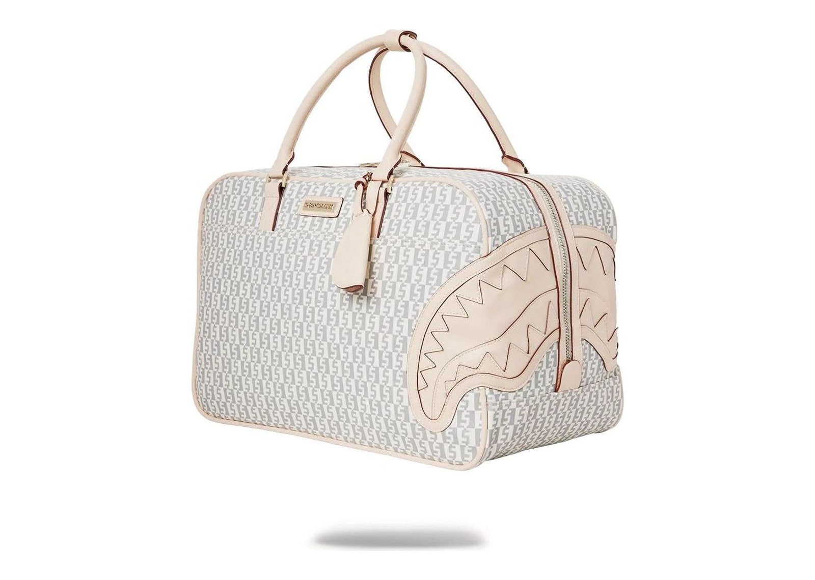 Sprayground Rose Money Checkered Duffle Pink - görsel 10