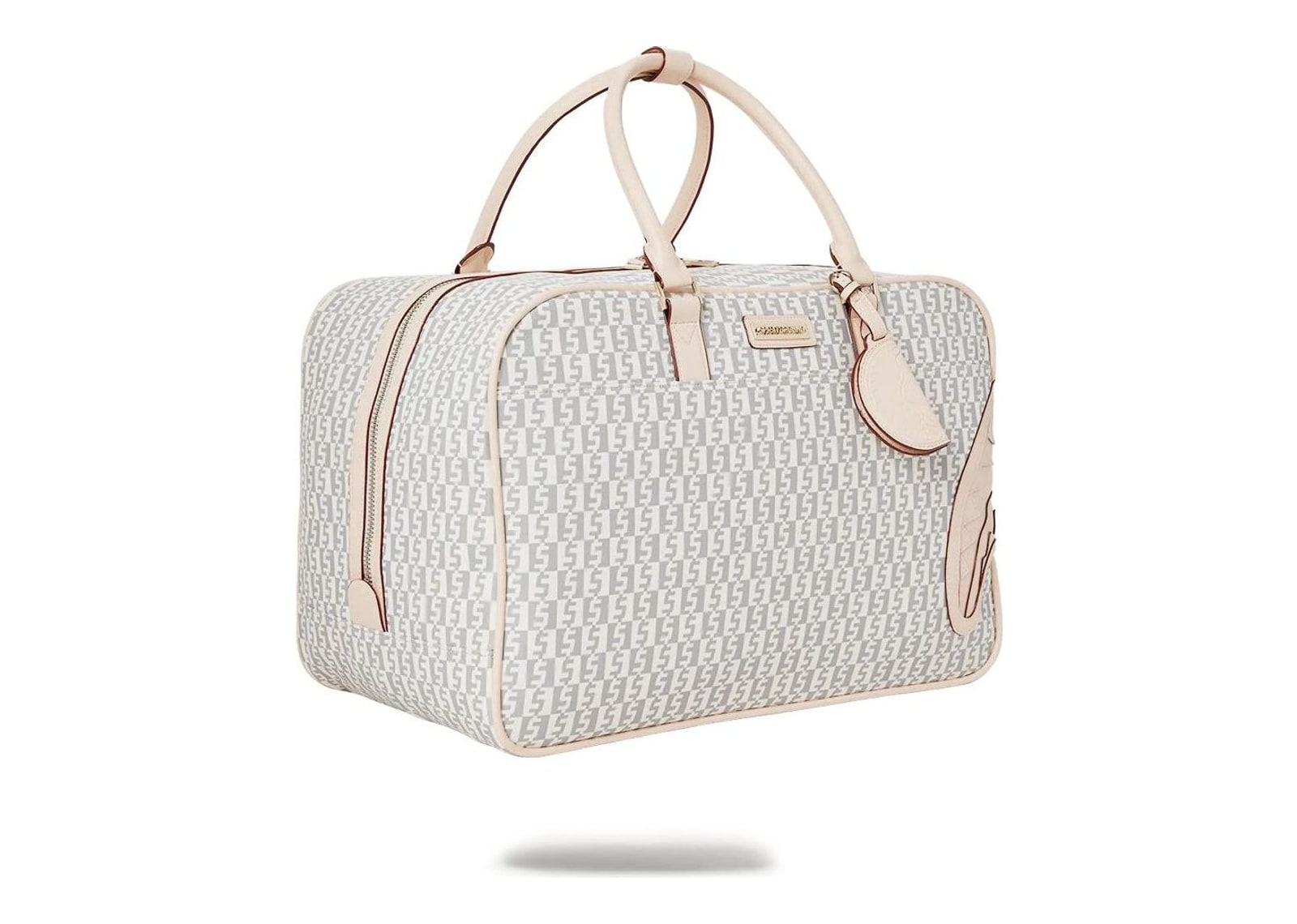 Sprayground Rose Money Checkered Duffle Pink - görsel 3