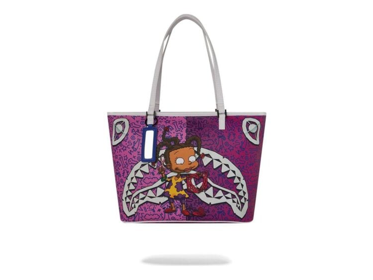 Sprayground Rugrats Susie Paper Cuts Tote Multicolor