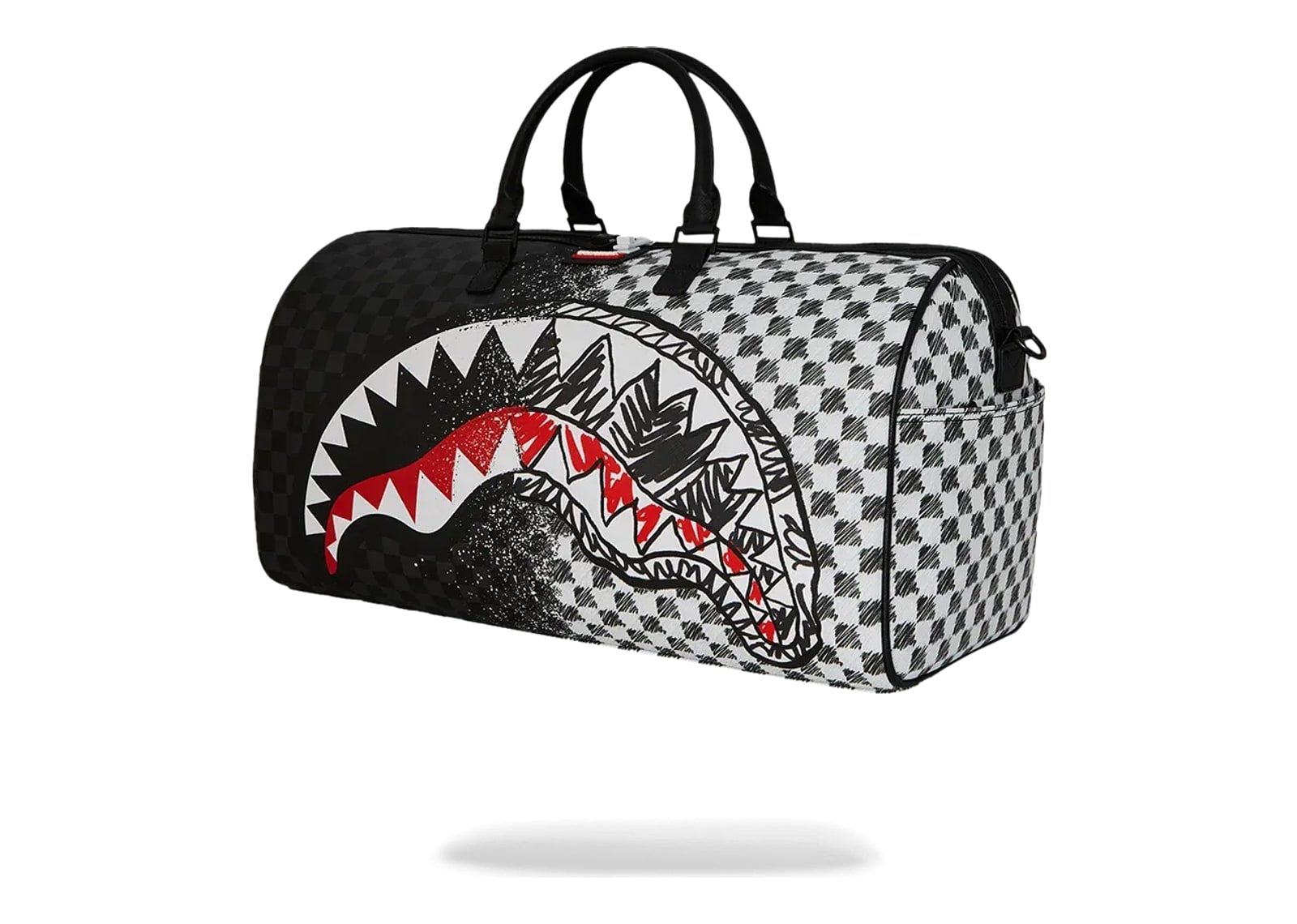 Sprayground Scribble Dribble Check Duffle - görsel 5