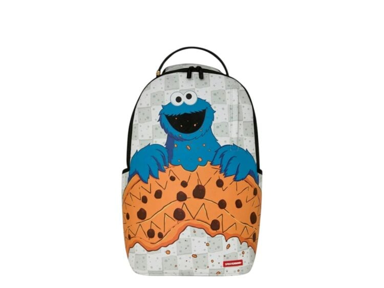 Sprayground Sesame Street Cookie Monster Shark Backpack Multicolor