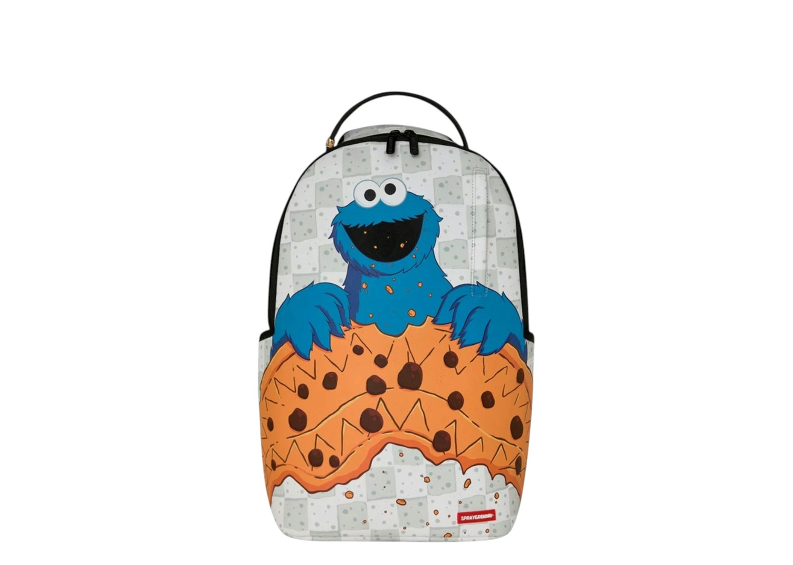 Sprayground Sesame Street Cookie Monster Shark Backpack Multicolor