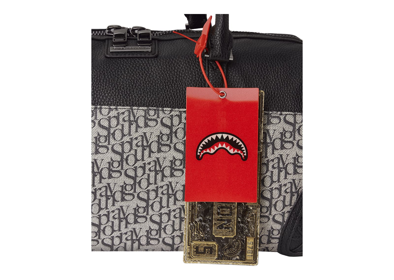 Sprayground SG All Day Mini Duffle Black - görsel 14