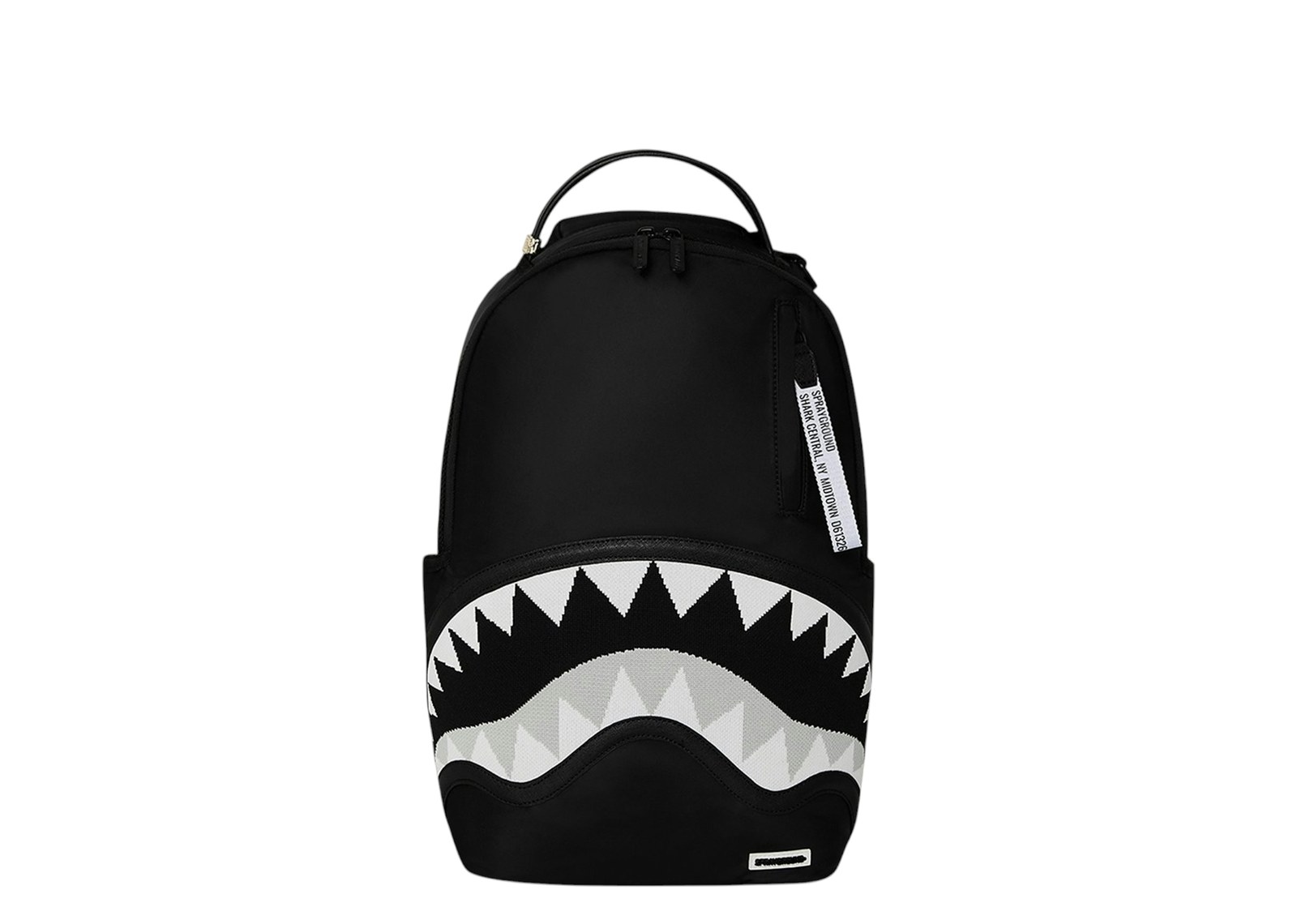 Sprayground Shark Central Backpack Black/White