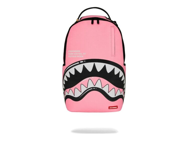 Sprayground Shark Central Bubble Shark Backpack Pink