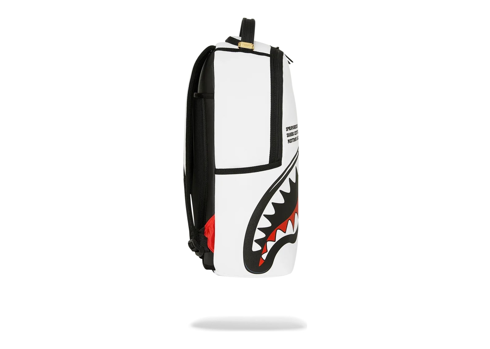 Sprayground Shark Central Bubble Shark Backpack White - görsel 3