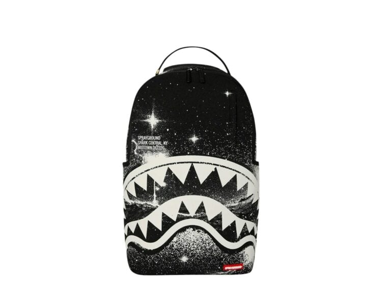 Sprayground Shark Central Overspray Backpack Multicolor