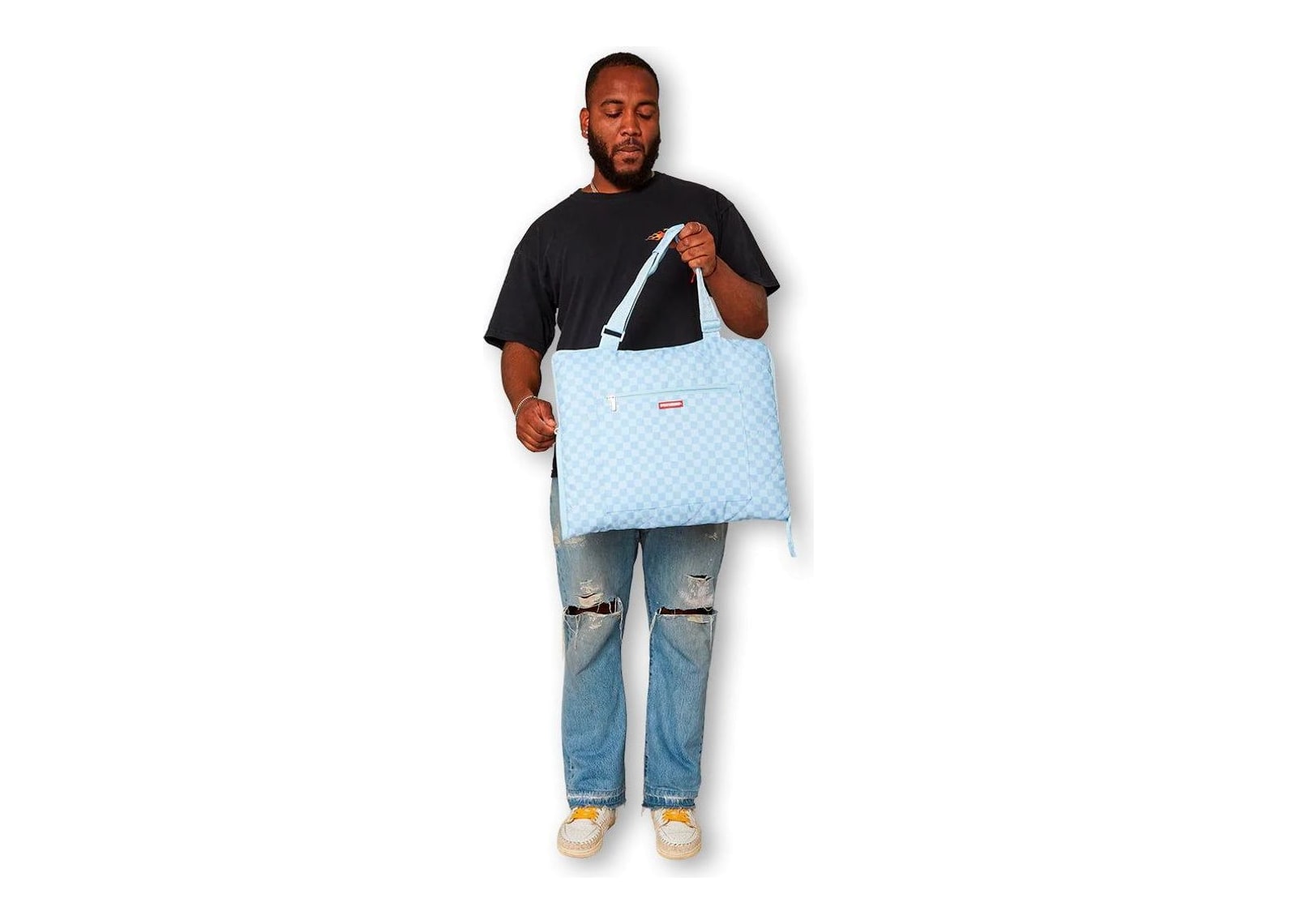 Sprayground Shark Island 305 Beach Throw Blue - görsel 8