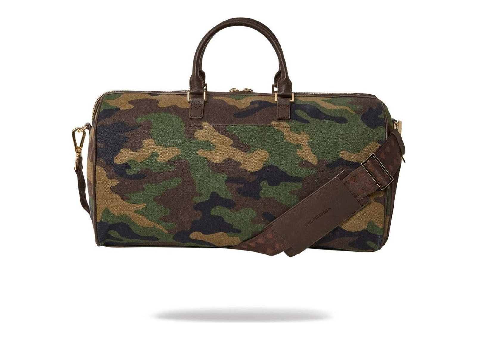 Sprayground Shark Shape Check Duffle Green - görsel 5