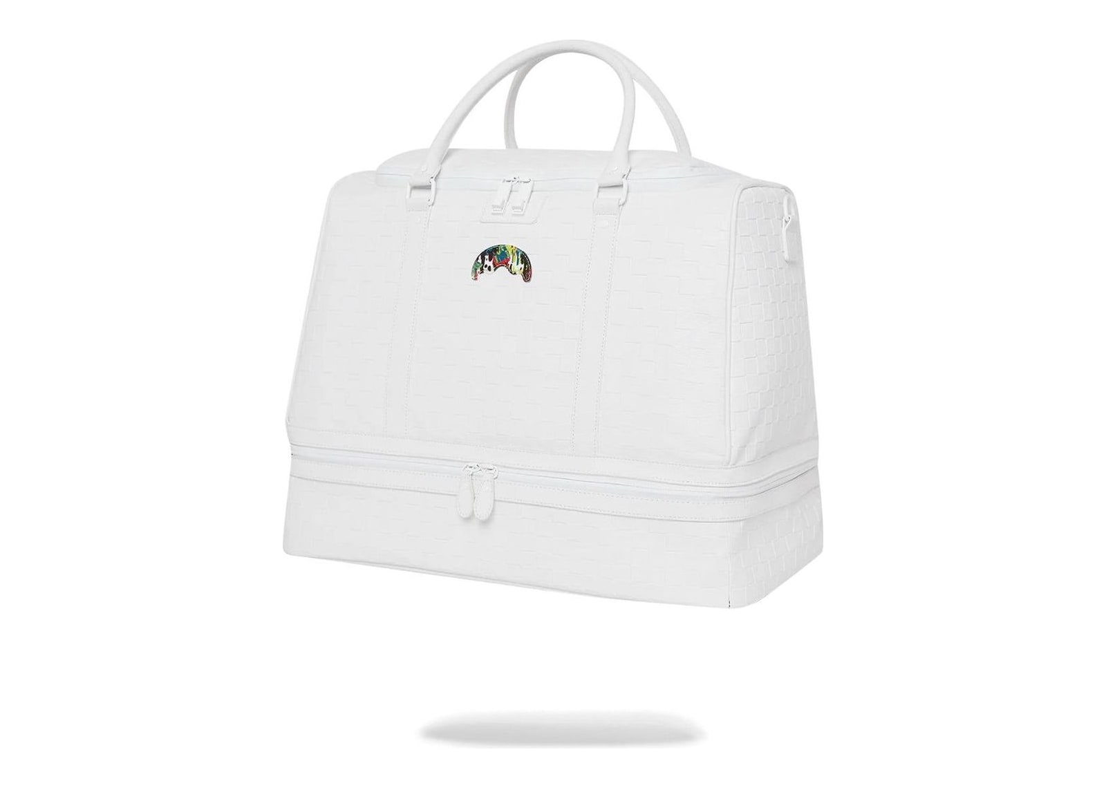 Sprayground Shark Trip Stiletto Duffle White - görsel 4