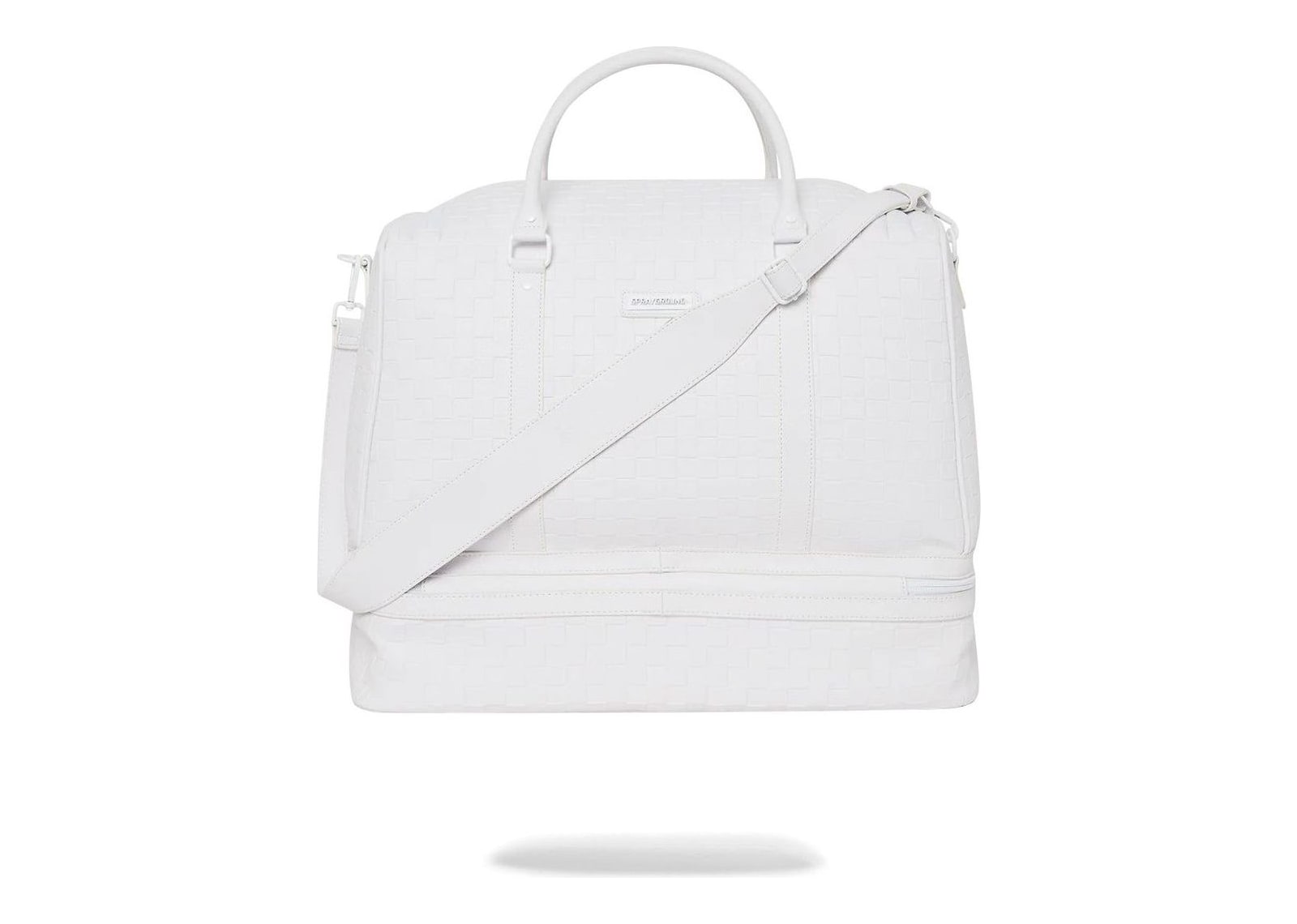 Sprayground Shark Trip Stiletto Duffle White - görsel 6