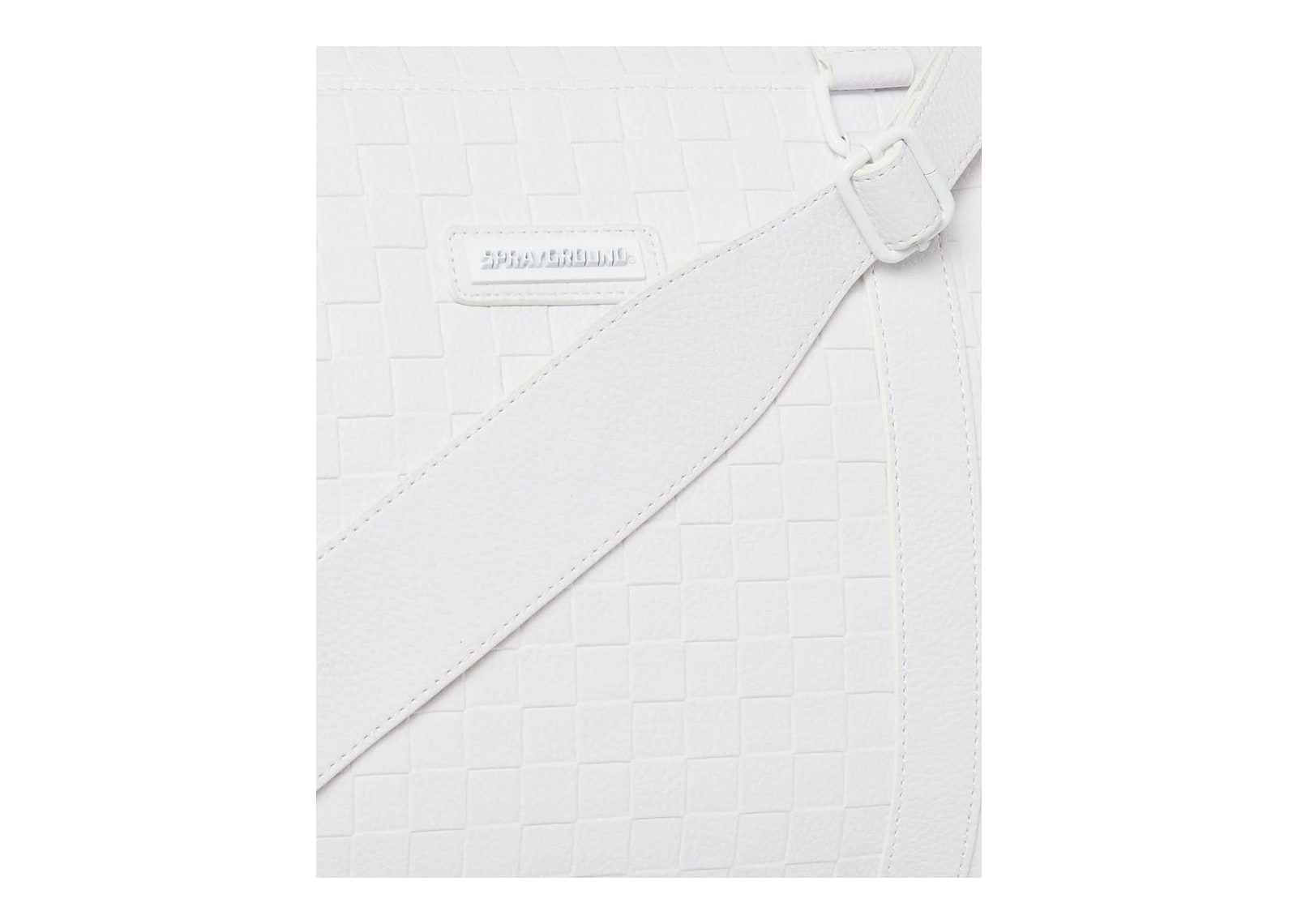 Sprayground Shark Trip Stiletto Duffle White - görsel 7