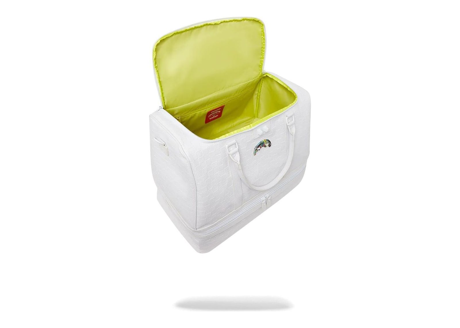 Sprayground Shark Trip Stiletto Duffle White - görsel 8