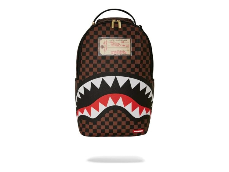 Sprayground Sharks in Paris Lost & Found Backpack