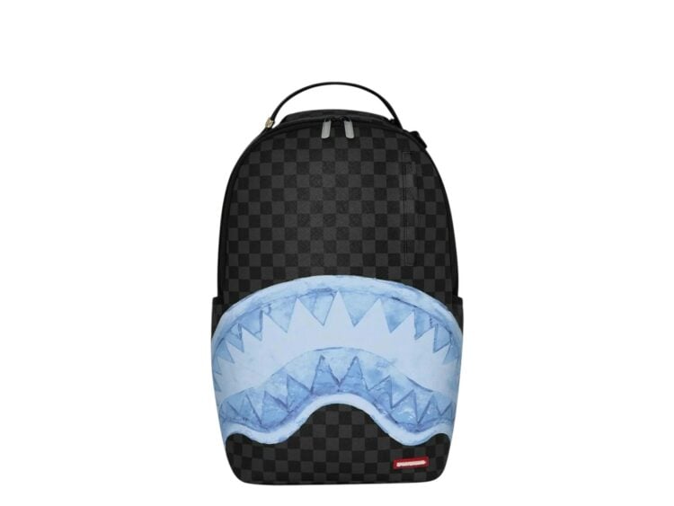 Sprayground Sharks On Iceberg Backpack Black/Blue
