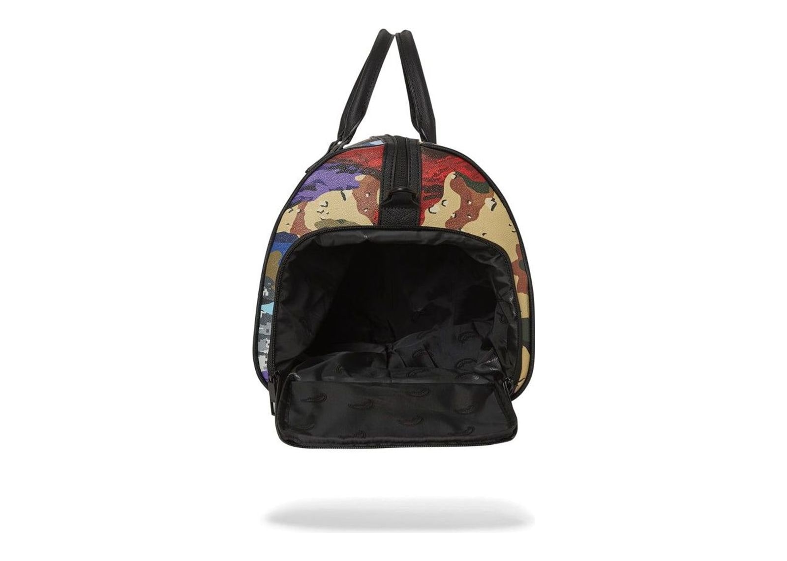 Sprayground Sliced And Diced Camo Duffle Blue - görsel 7