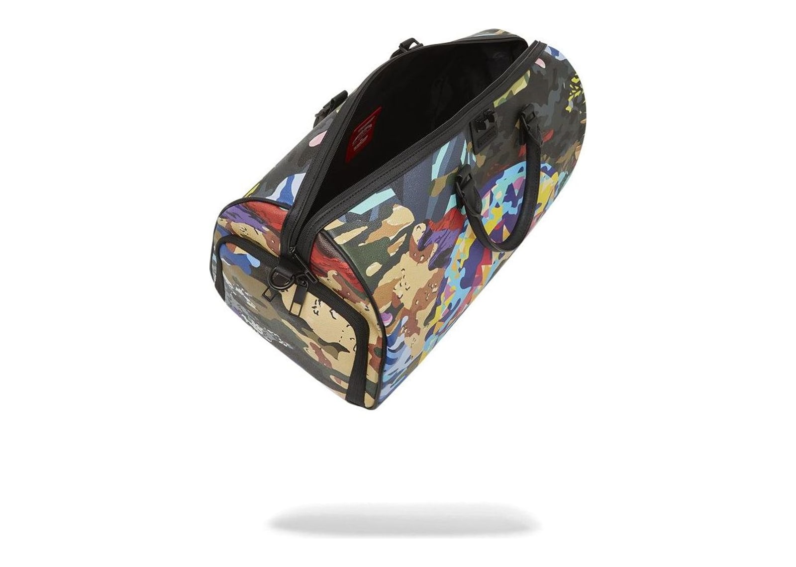 Sprayground Sliced And Diced Camo Duffle Blue - görsel 8