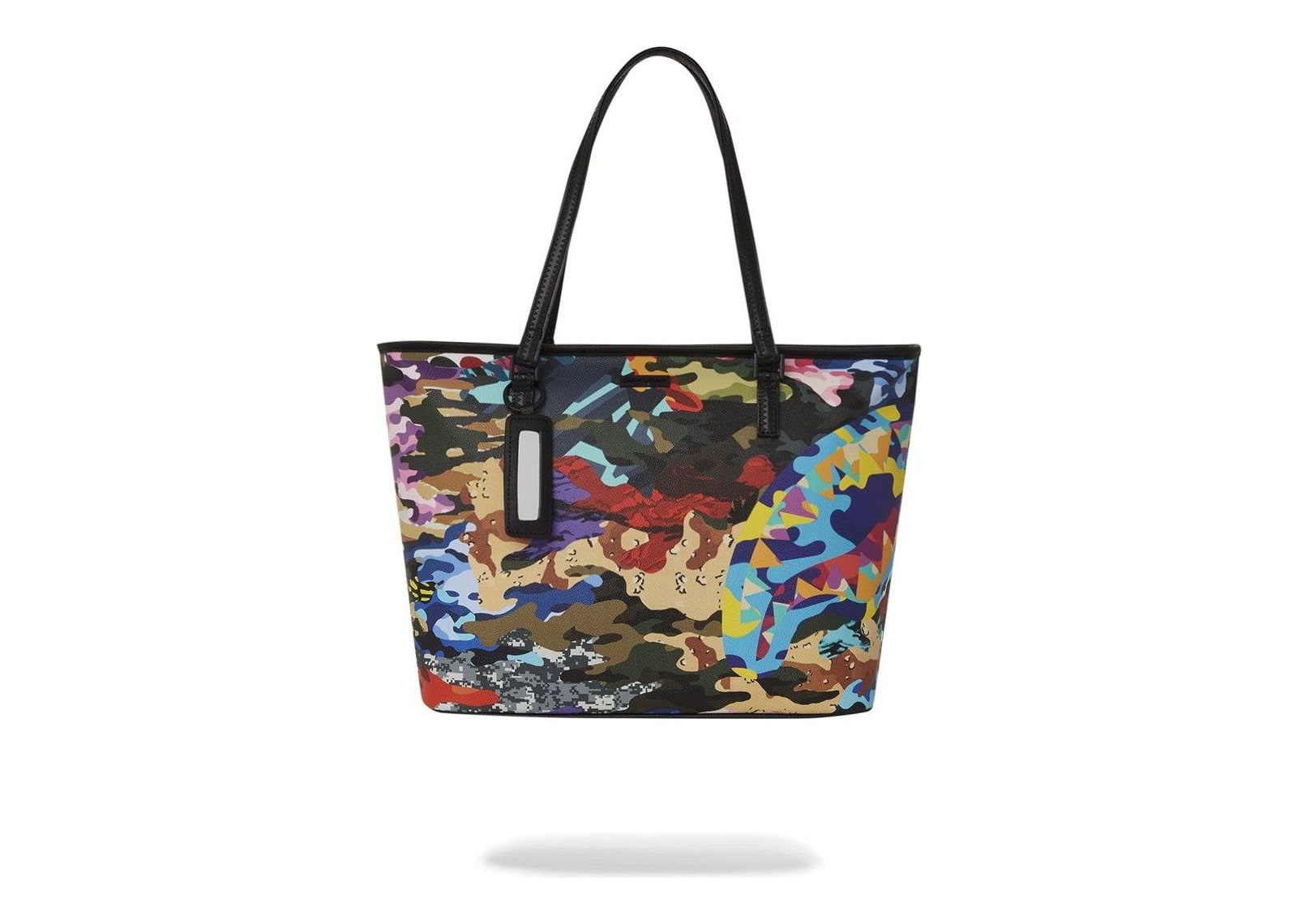 Sprayground Sliced And Diced Camo Tote Blue