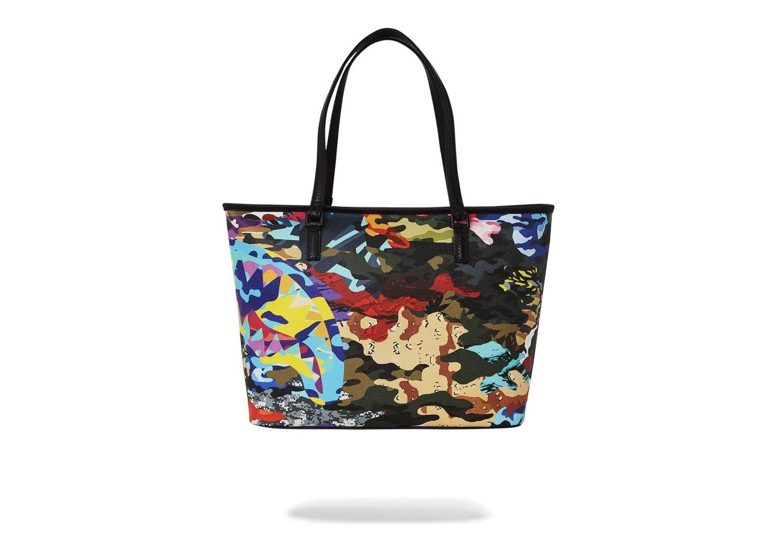 Sprayground Sliced And Diced Camo Tote Blue - görsel 3