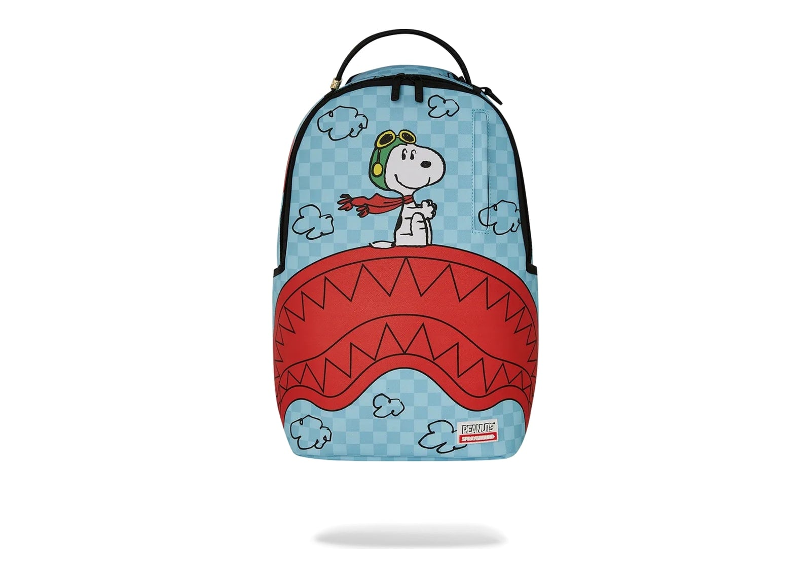 Sprayground Snoopy Pilot Shark DLXSV Backpack