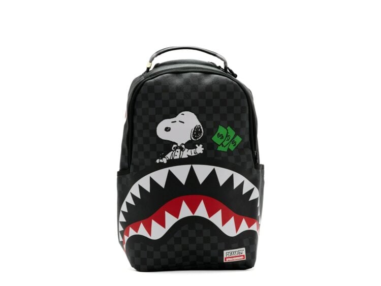 Sprayground Snoopy Shark Rich Backpack Multicolor