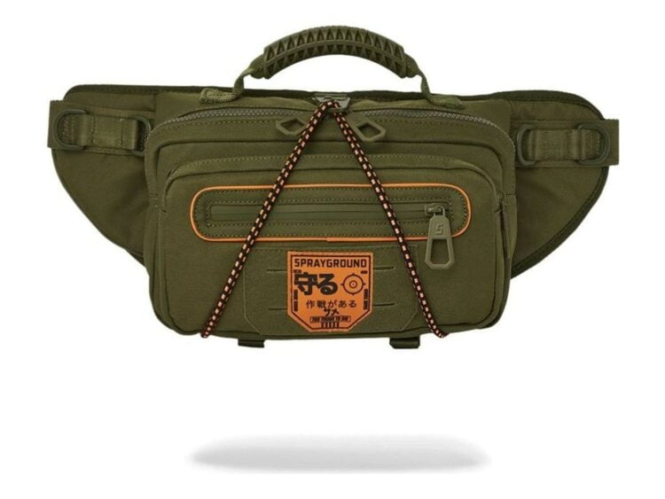 Sprayground Spec Ops Global Hawk Crossbody Cargo Green