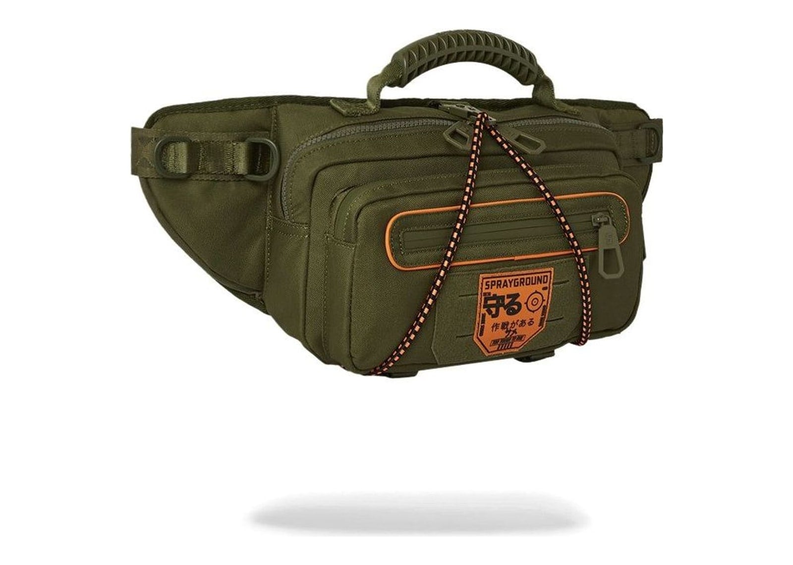 Sprayground Spec Ops Global Hawk Crossbody Cargo Green - görsel 2