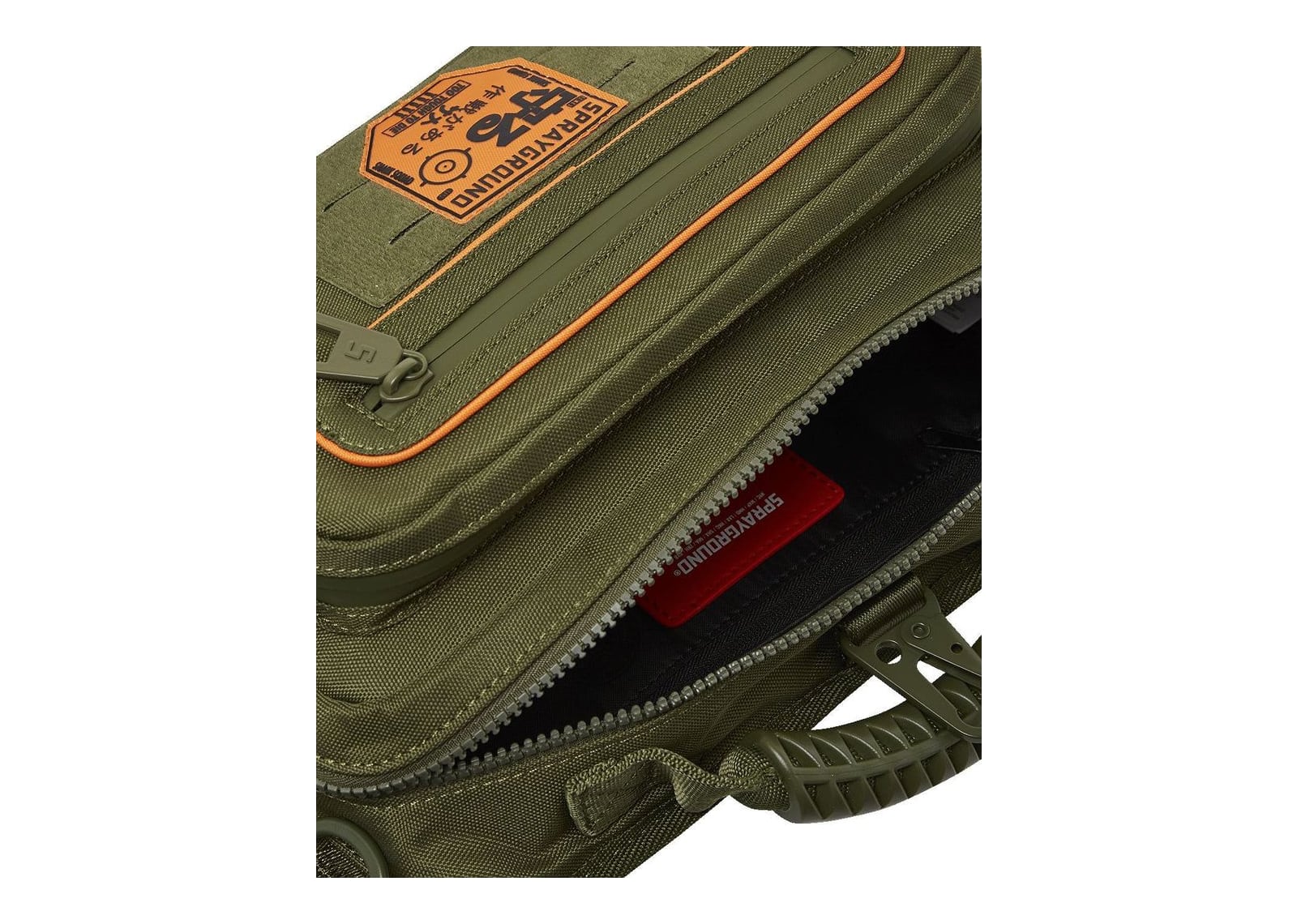 Sprayground Spec Ops Global Hawk Crossbody Cargo Green - görsel 4