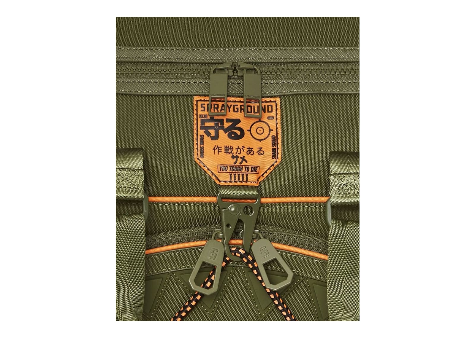 Sprayground Spec Ops Global Hawk Duffle Green - görsel 6