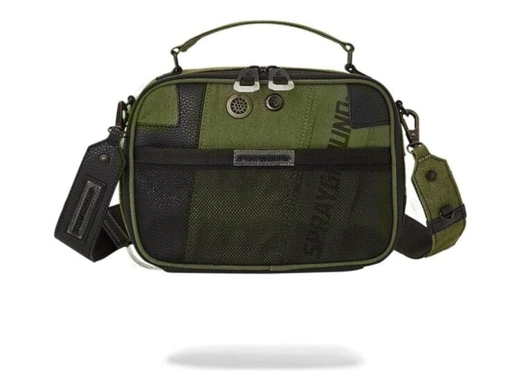 Sprayground Special Ops Mach 10 Brick Messenger Bag Green