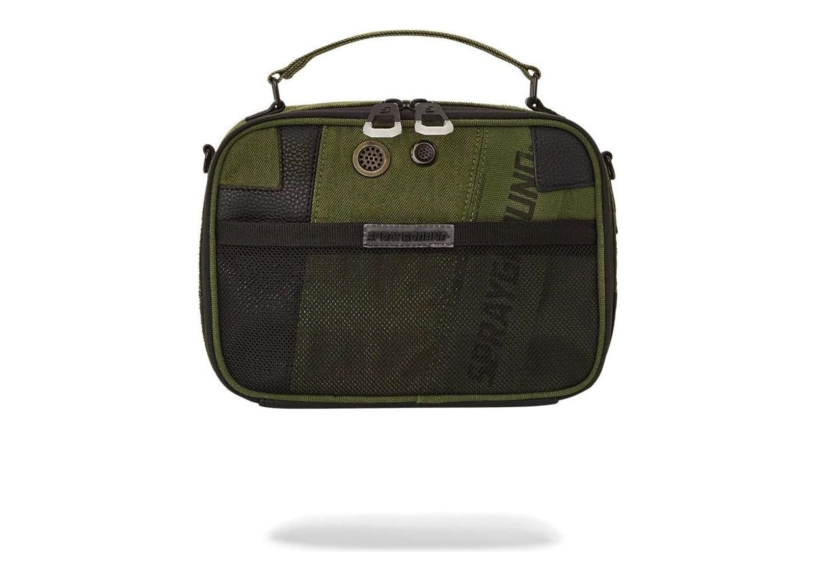 Sprayground Special Ops Mach 10 Brick Messenger Bag Green - görsel 3