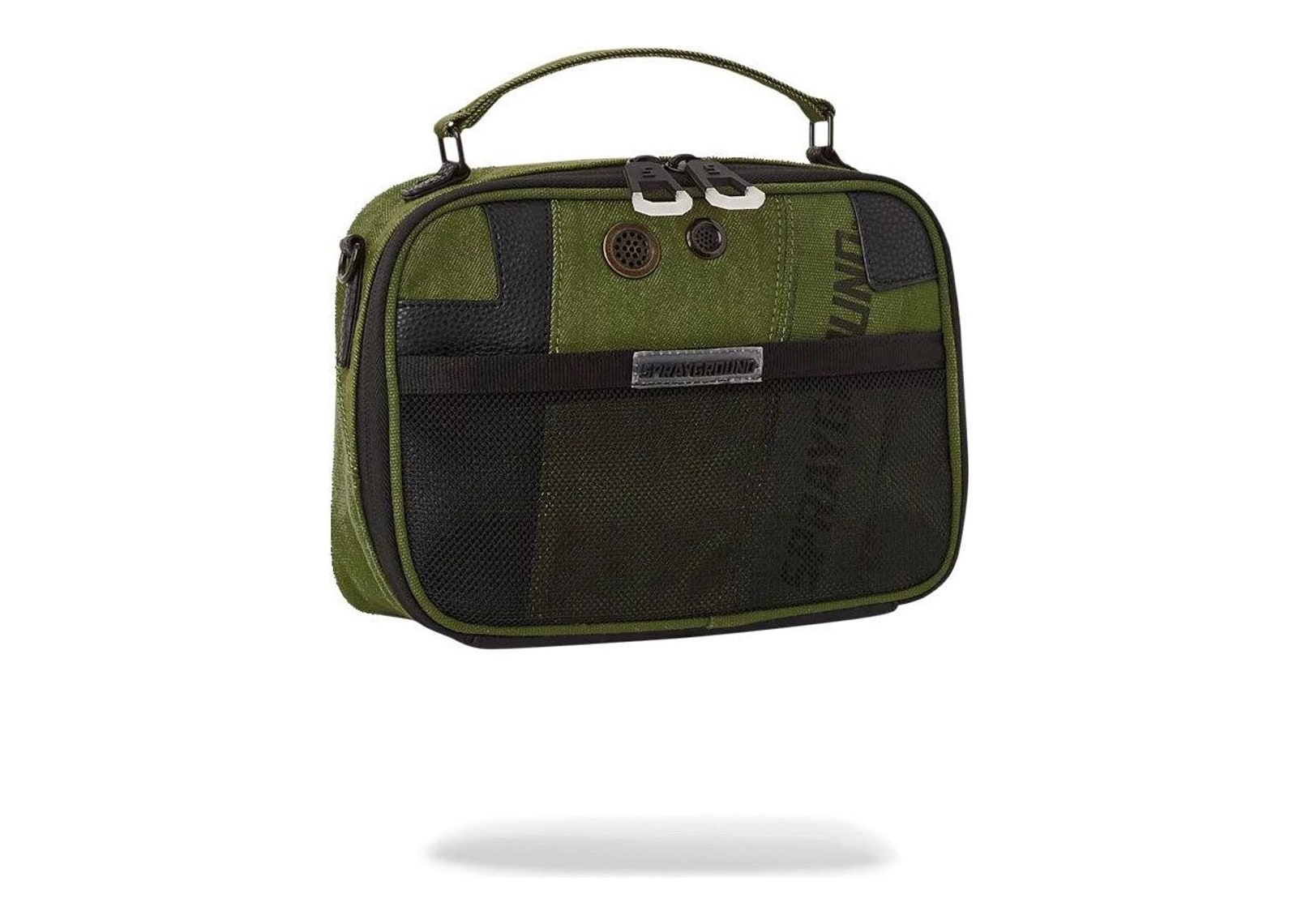 Sprayground Special Ops Mach 10 Brick Messenger Bag Green - görsel 5