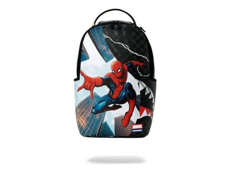 Sprayground Spiderman Official Collab Protect the City Backpack