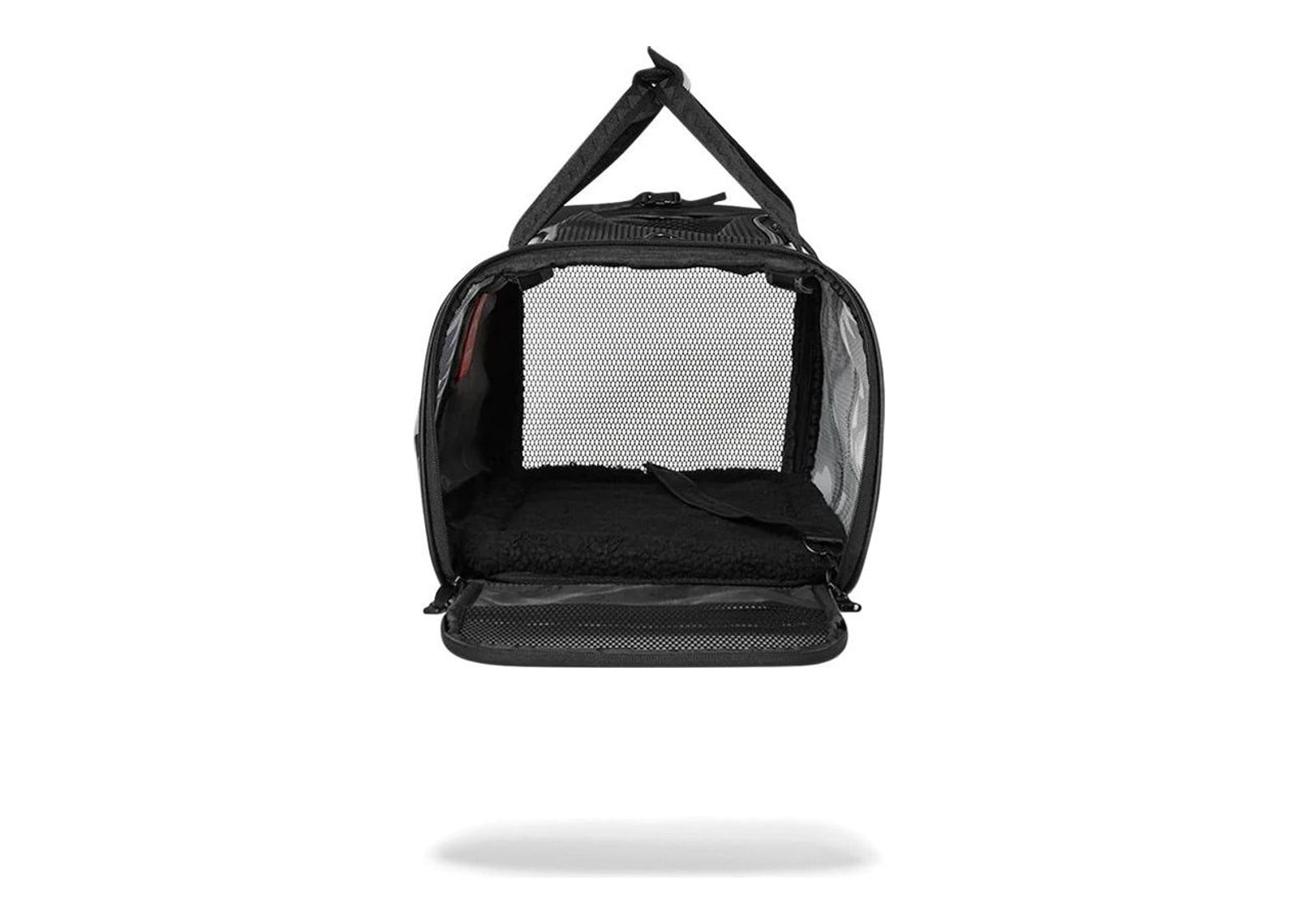 Sprayground Split Up Camo Tear Large Pet Carrier Black - görsel 7