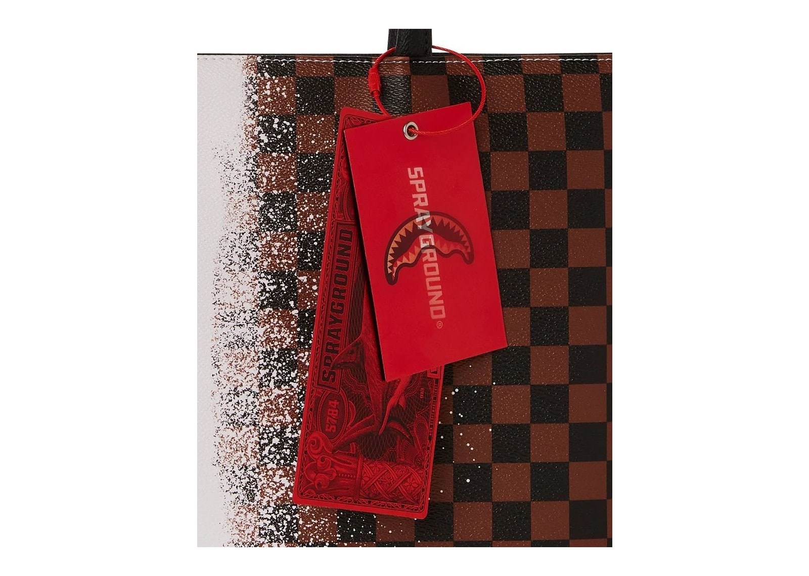 Sprayground Spray Split Laptop Tablet Bag Brown - görsel 10