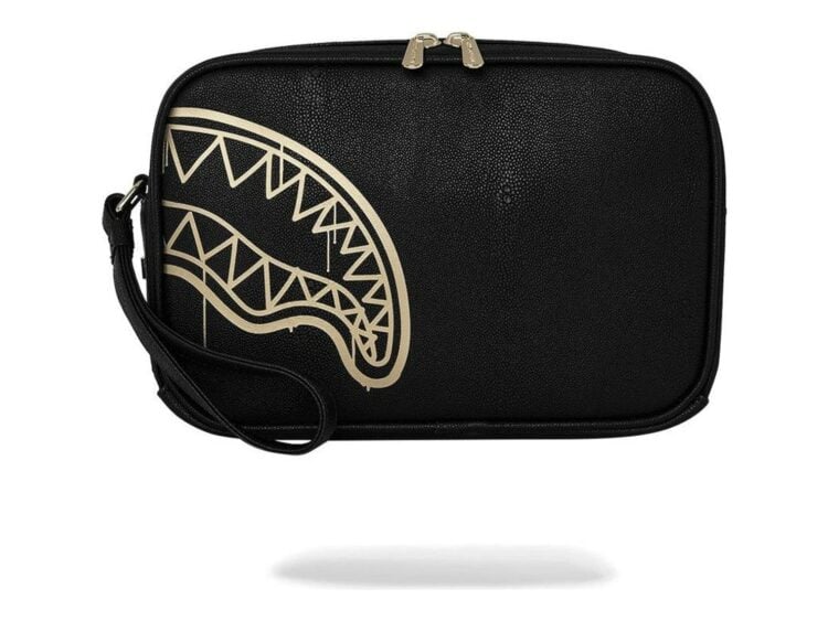 Sprayground That Gold Drap Toiletry Gold