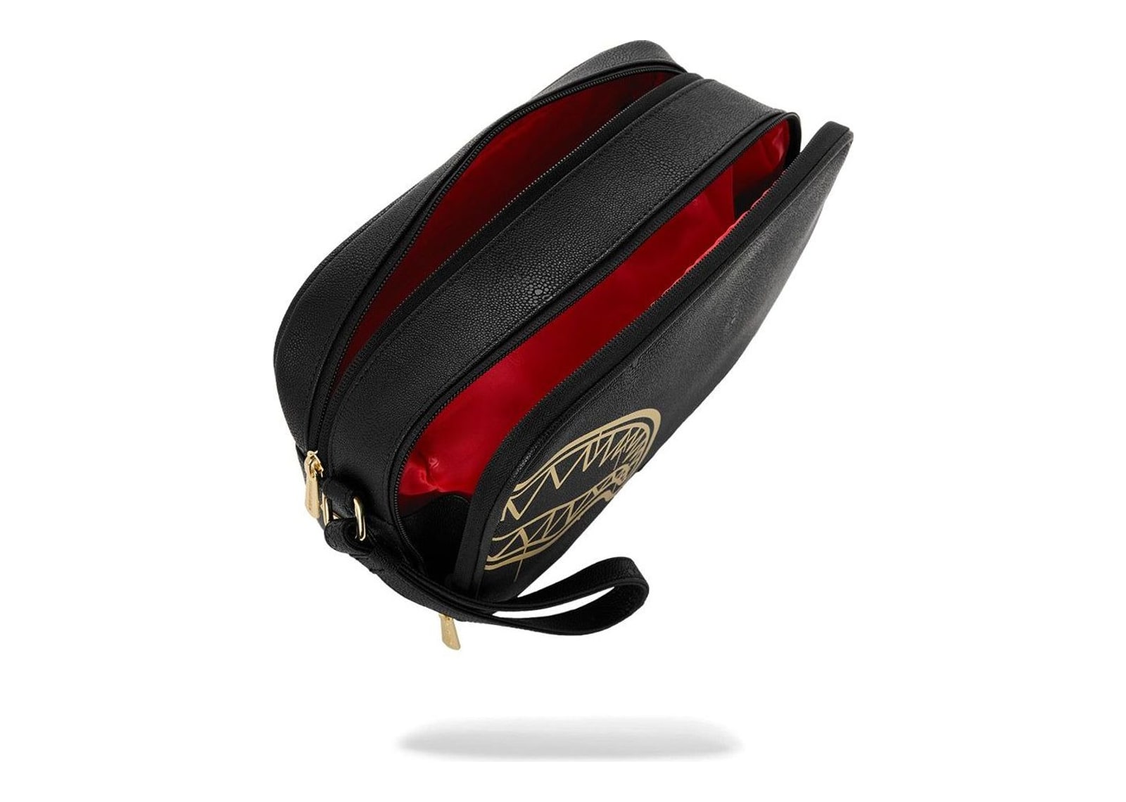 Sprayground That Gold Drap Toiletry Gold - görsel 5
