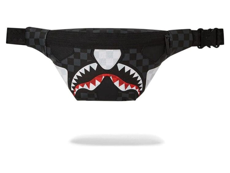 Sprayground Triple Decker Crossbody Black