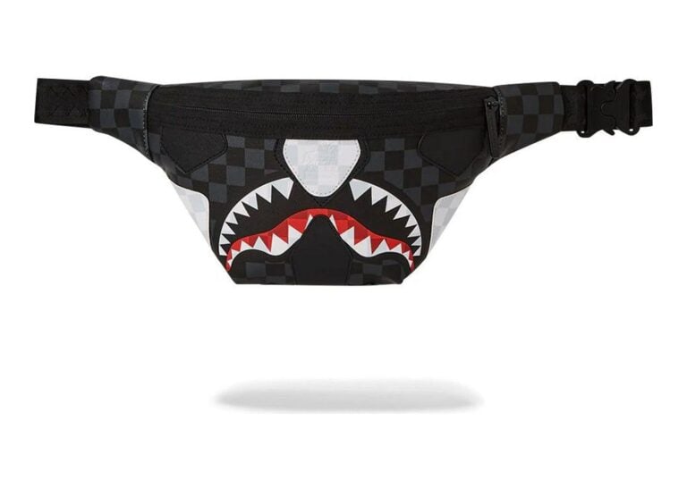 Sprayground Triple Decker Crossbody Black