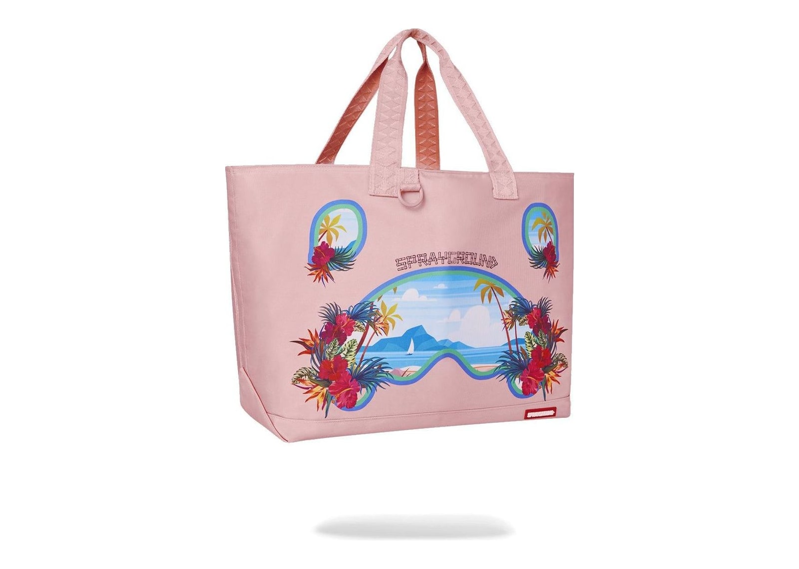 Sprayground Tropical Shark Tote Pink - görsel 2
