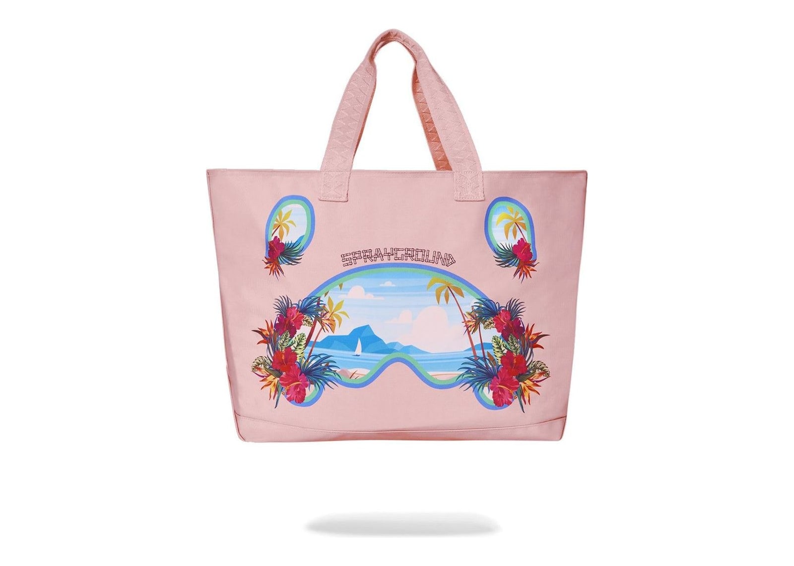 Sprayground Tropical Shark Tote Pink - görsel 3