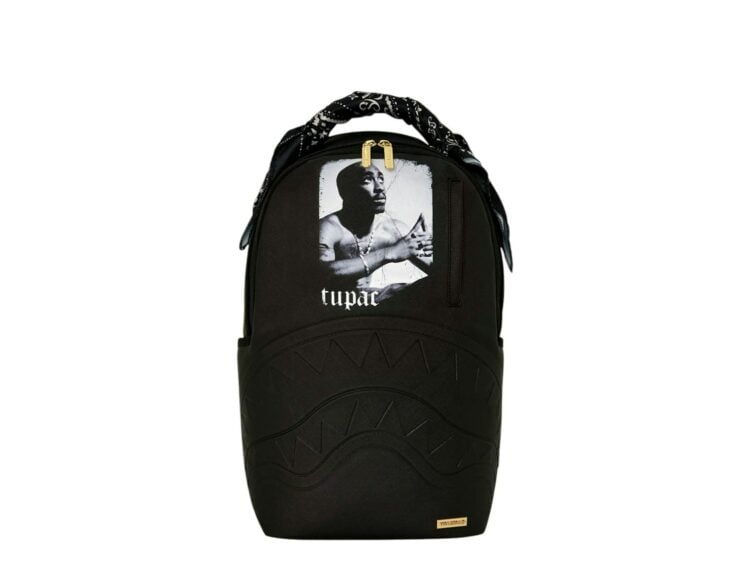Sprayground Tupac Poetry Bandana Handle Backpack Multicolor