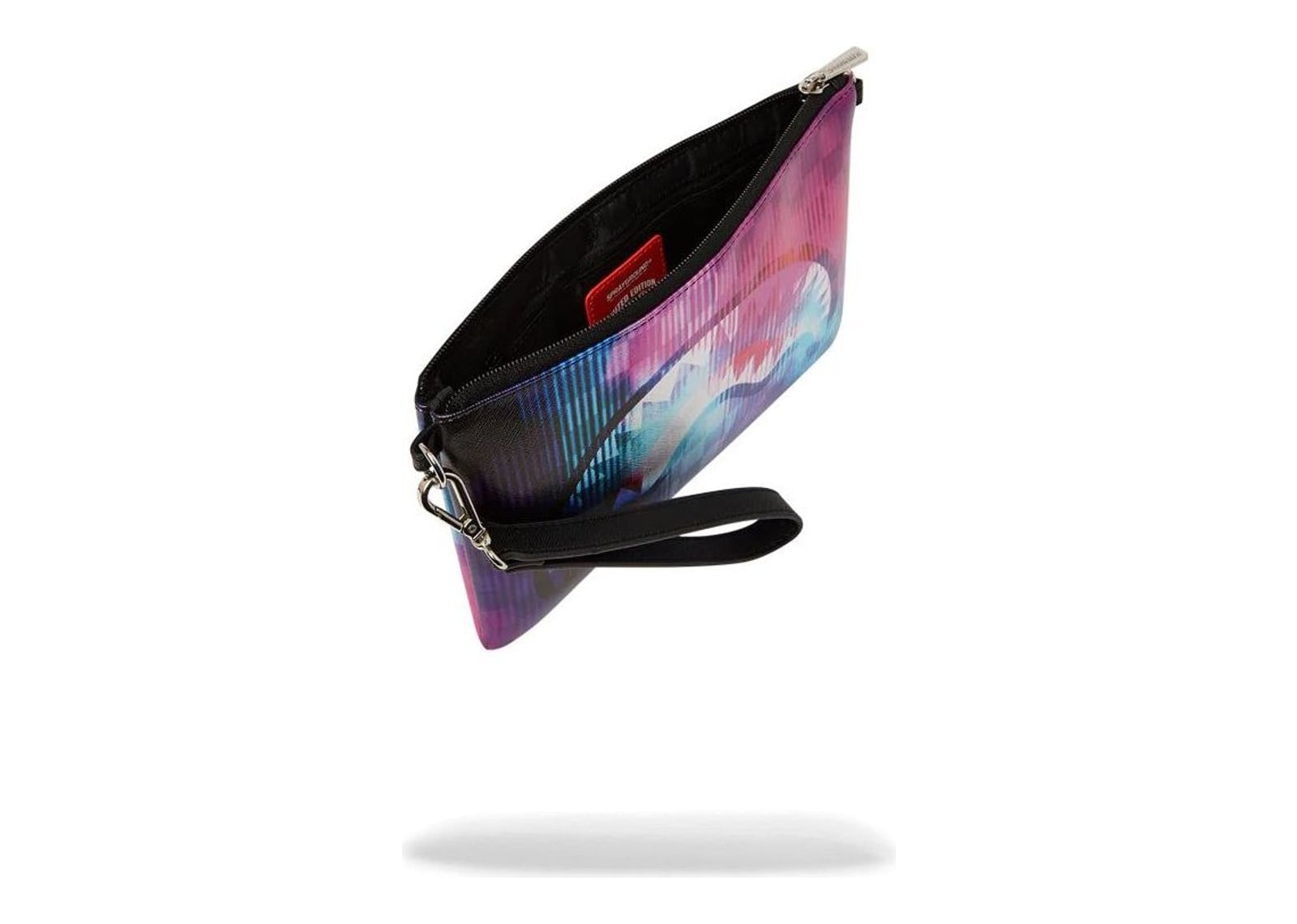 Sprayground Tye Check Pochette Purple - görsel 6