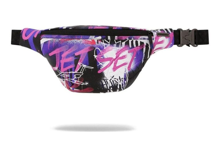 Sprayground Vandal Couture Crossbody Purple