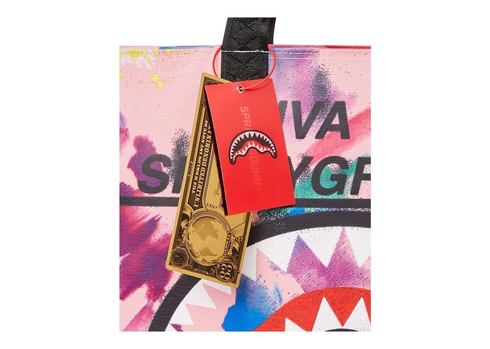 Sprayground Viva LA Sprayground Tote Pink - görsel 8